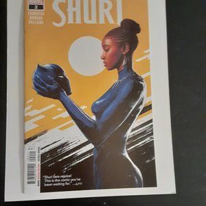 SHURI #2 Written by Nnedi Okorafor. Art by Leonardo Romero, Cover by Sam Spratt